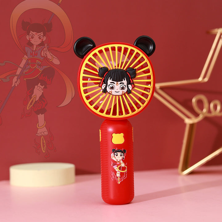 Unisex Portable Kids Fan with Playful Design Bowlift