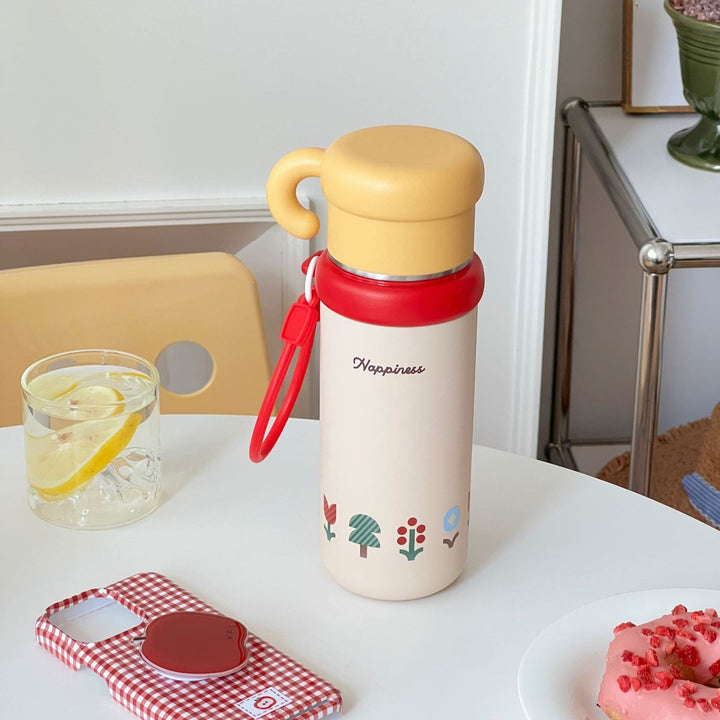 Women's Insulated Drinking Container with Cheerful Design Bowlift