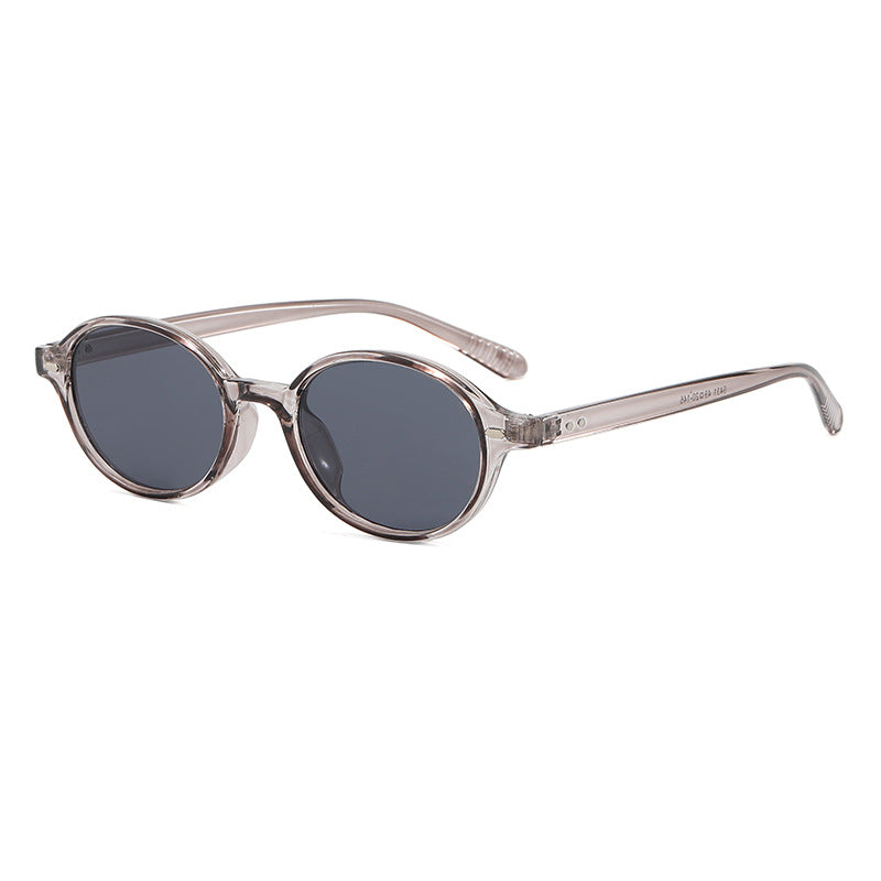 Women's fashionable round reading glasses with flexible plastic frame Bowlift