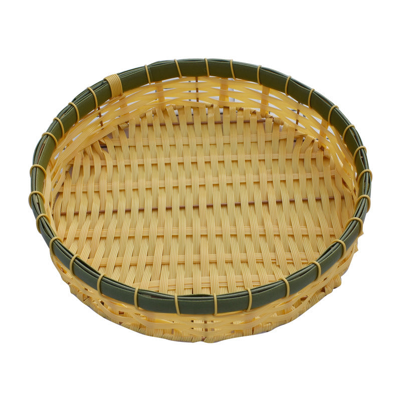 Handcrafted Woven Storage Tray Set Bowlift
