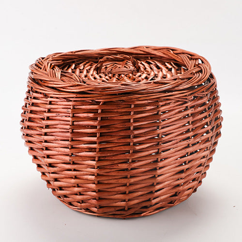 Handcrafted Woven Storage Basket Bowlift