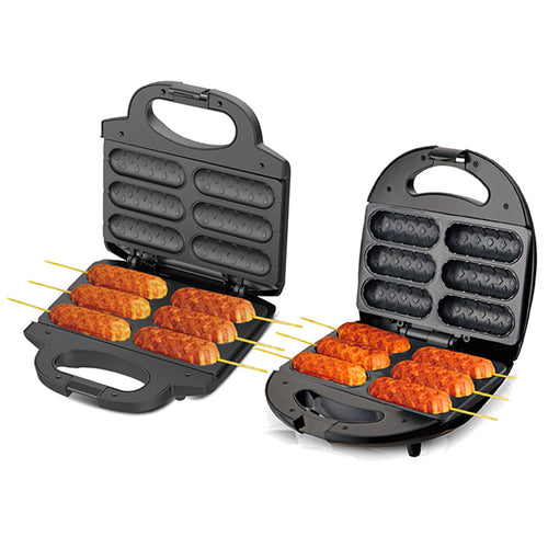 Multi-Cavity Waffle Maker with Non-Stick Plates Bowlift