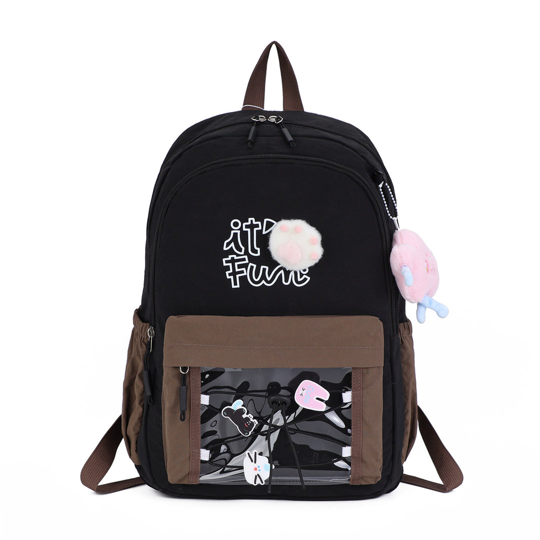 Backpacks with Transparent Front Pockets From Bowlift