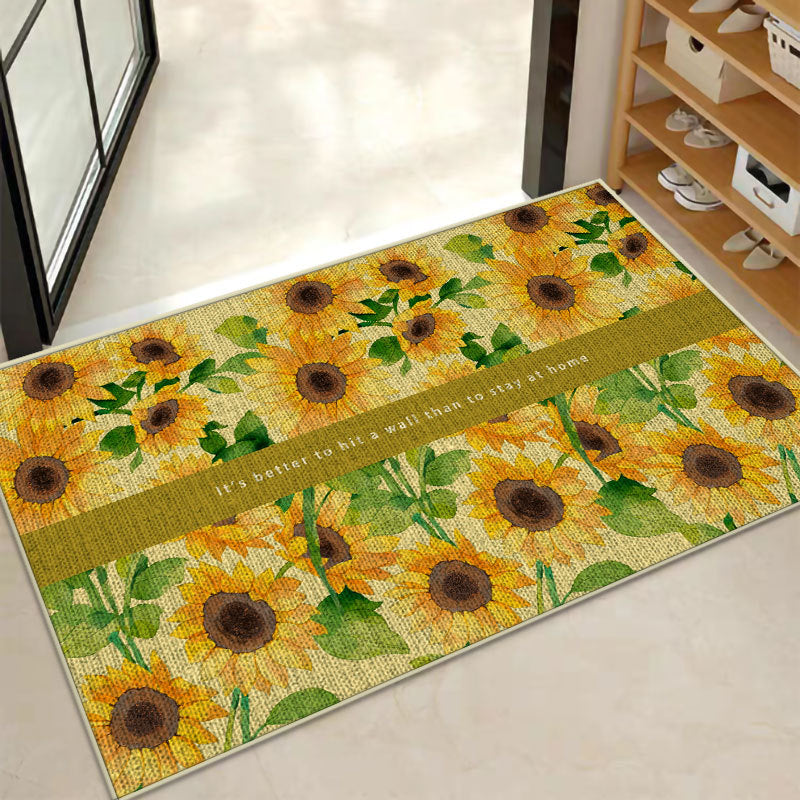 Decorative Star-patterned Bath Mat Bowlift