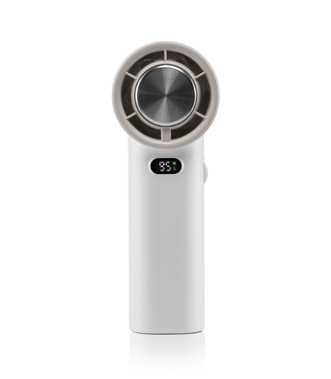 Women's portable hand fan with digital speed display Bowlift
