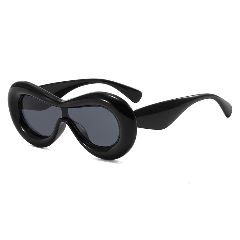 Women futuristic design sunglasses Bowlift