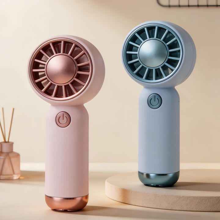 Women's Portable Hand Fan with USB Charging Function Bowlift
