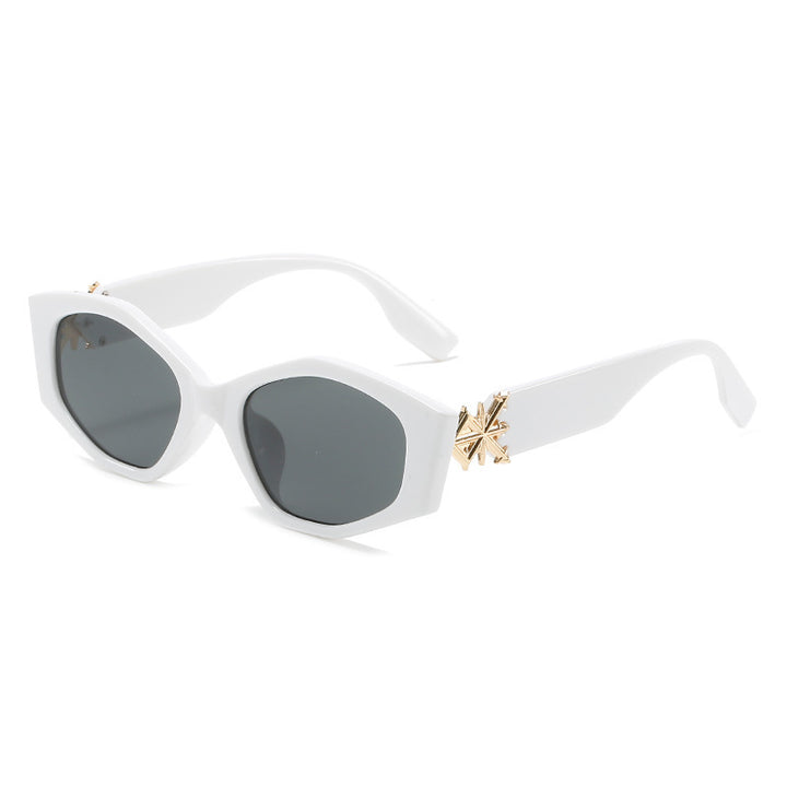 Statement Hexagonal Frame Sunglasses Bowlift 1787812354