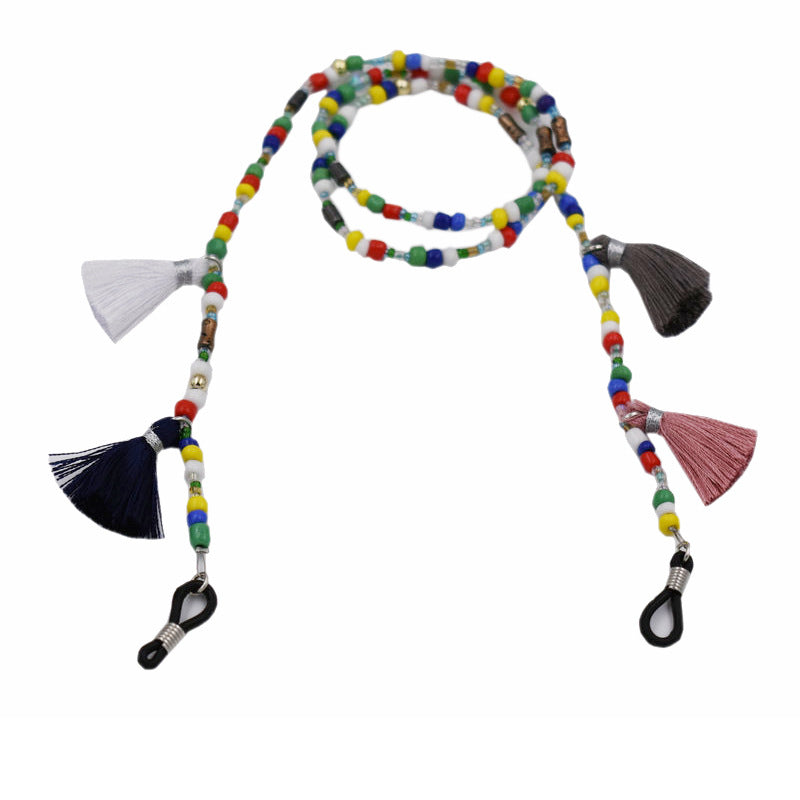 Colorful Beaded Eyewear Chain Bowlift