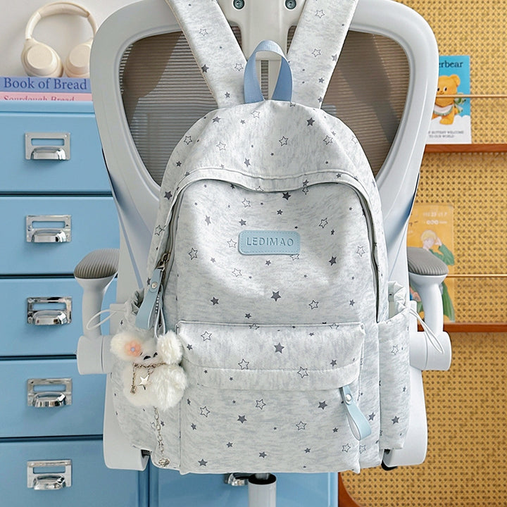 Cute Star Patterned Backpack
