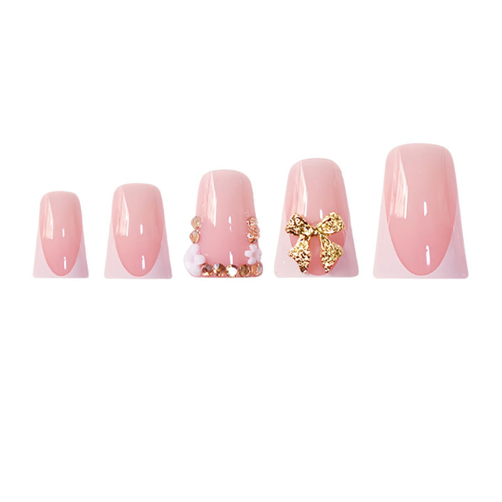 Decorative Press-On Nail Art Set Bowlift
