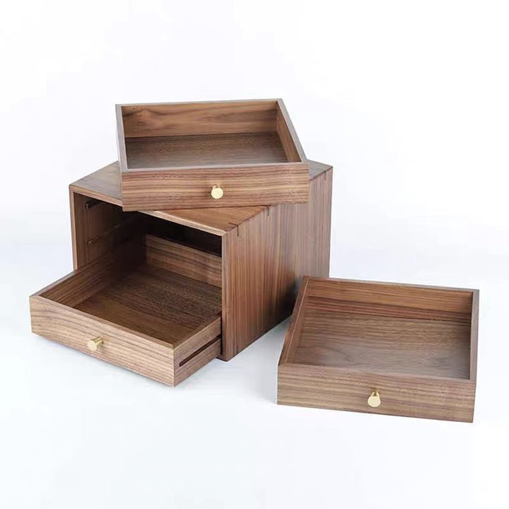 Wooden Drawer Storage Unit Bowlift