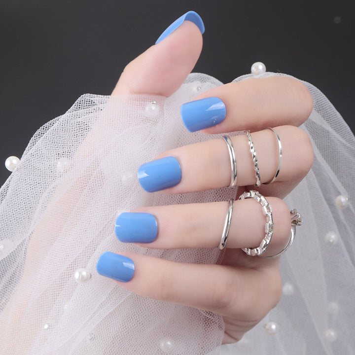 High-Gloss Square Press-On Nails Bowlift