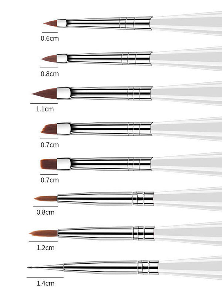 Professional Nail Art Brush Set Bowlift 1787460830