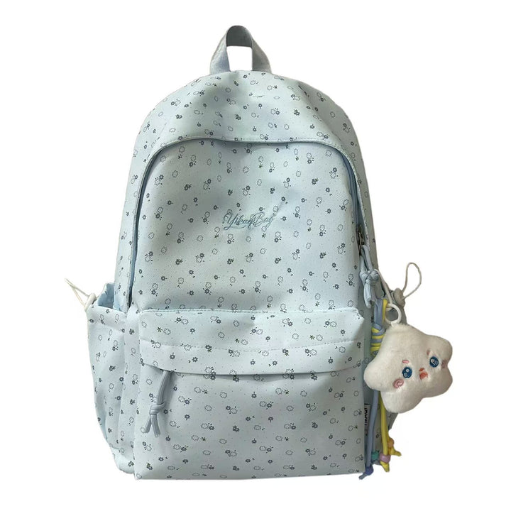 Floral Printed Lightweight Backpack Bowlift