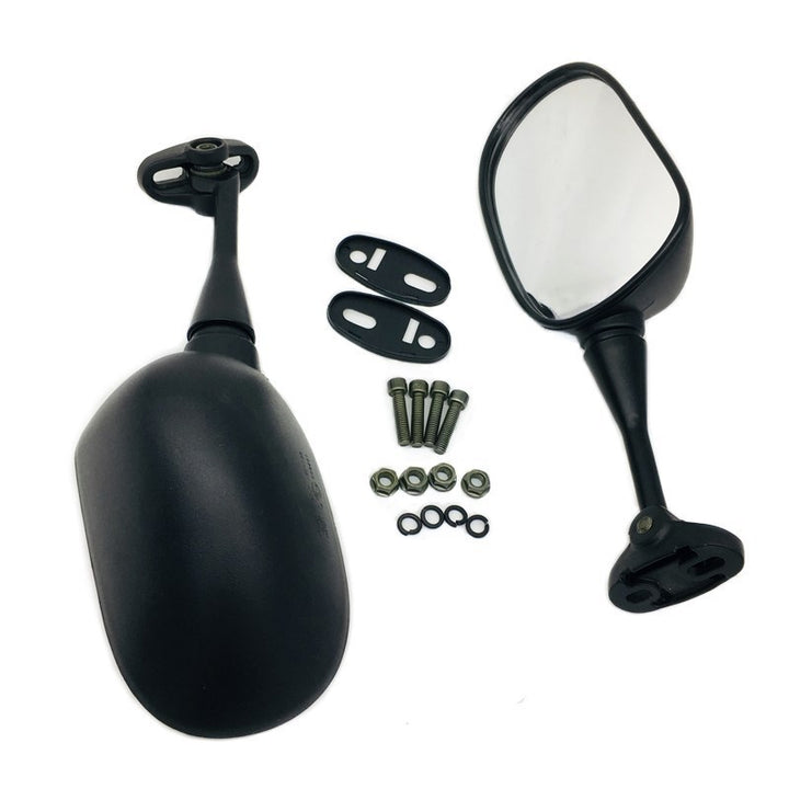 Sporty Motorcycle Rearview Mirror Bowlift