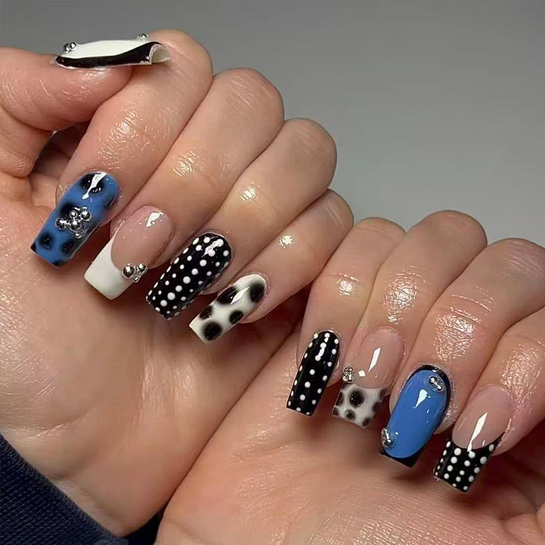 Creative Nail Set with 3D Decoration Bowlift