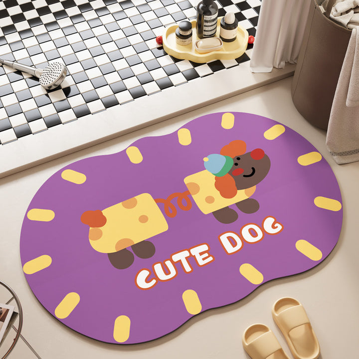 Decorative Bath Mat Bowlift