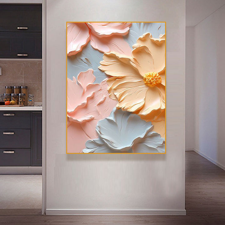 Decorative Flower Canvas Art
