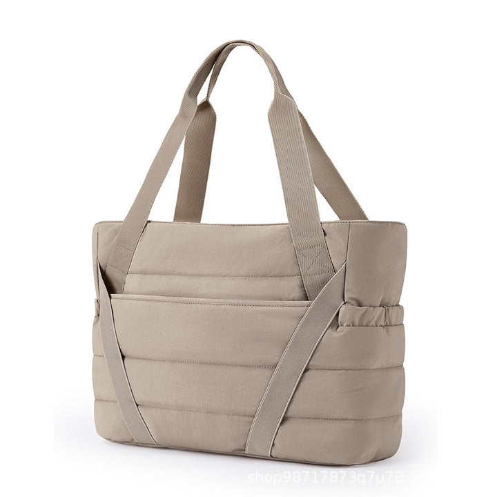 Padded Tote Bag with Structured Design Bowlift