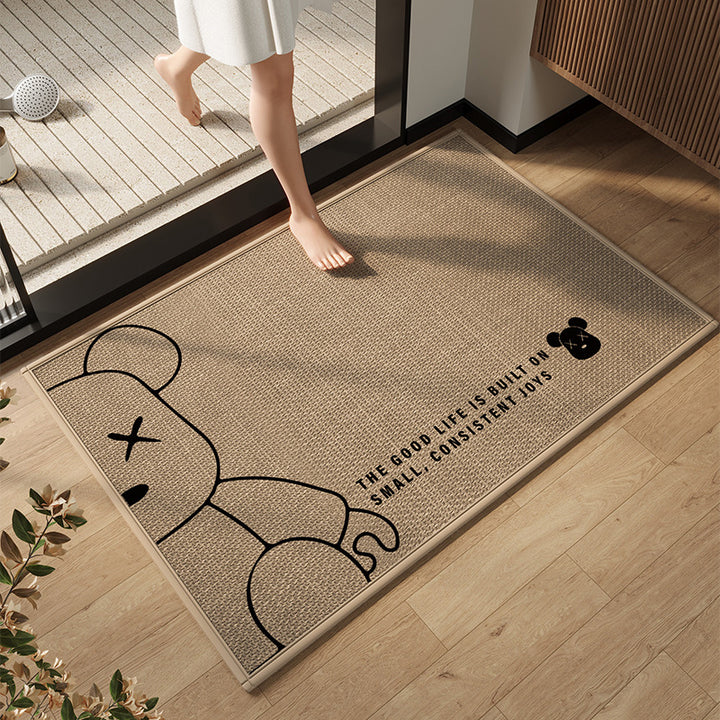 Elegant Modern Bathroom Mat Bowlift