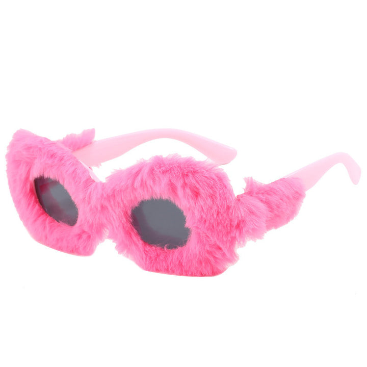 Women's fashionable sunglasses in trendy fleece design Bowlift