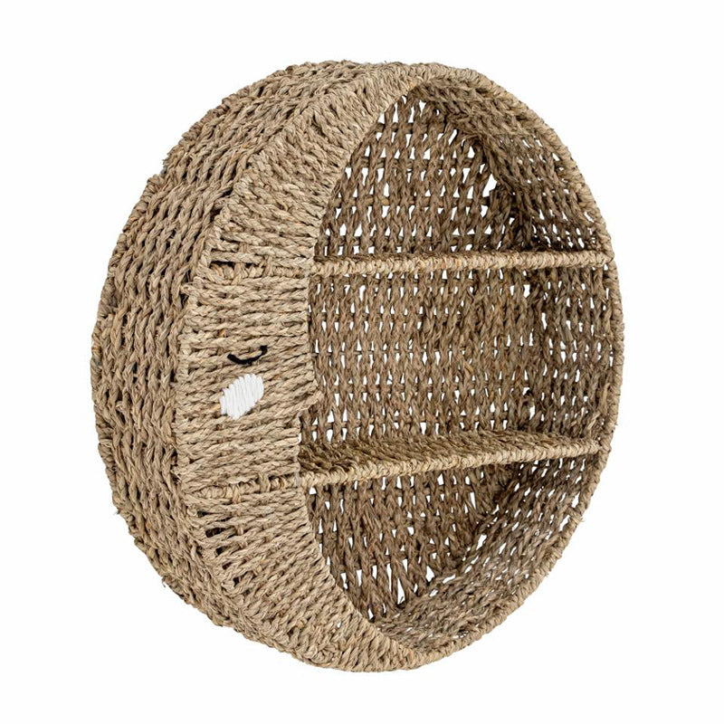 Decorative Wall Basket in Wave Pattern Bowlift