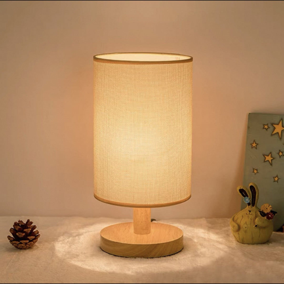 Minimalist Wooden Table Lamp