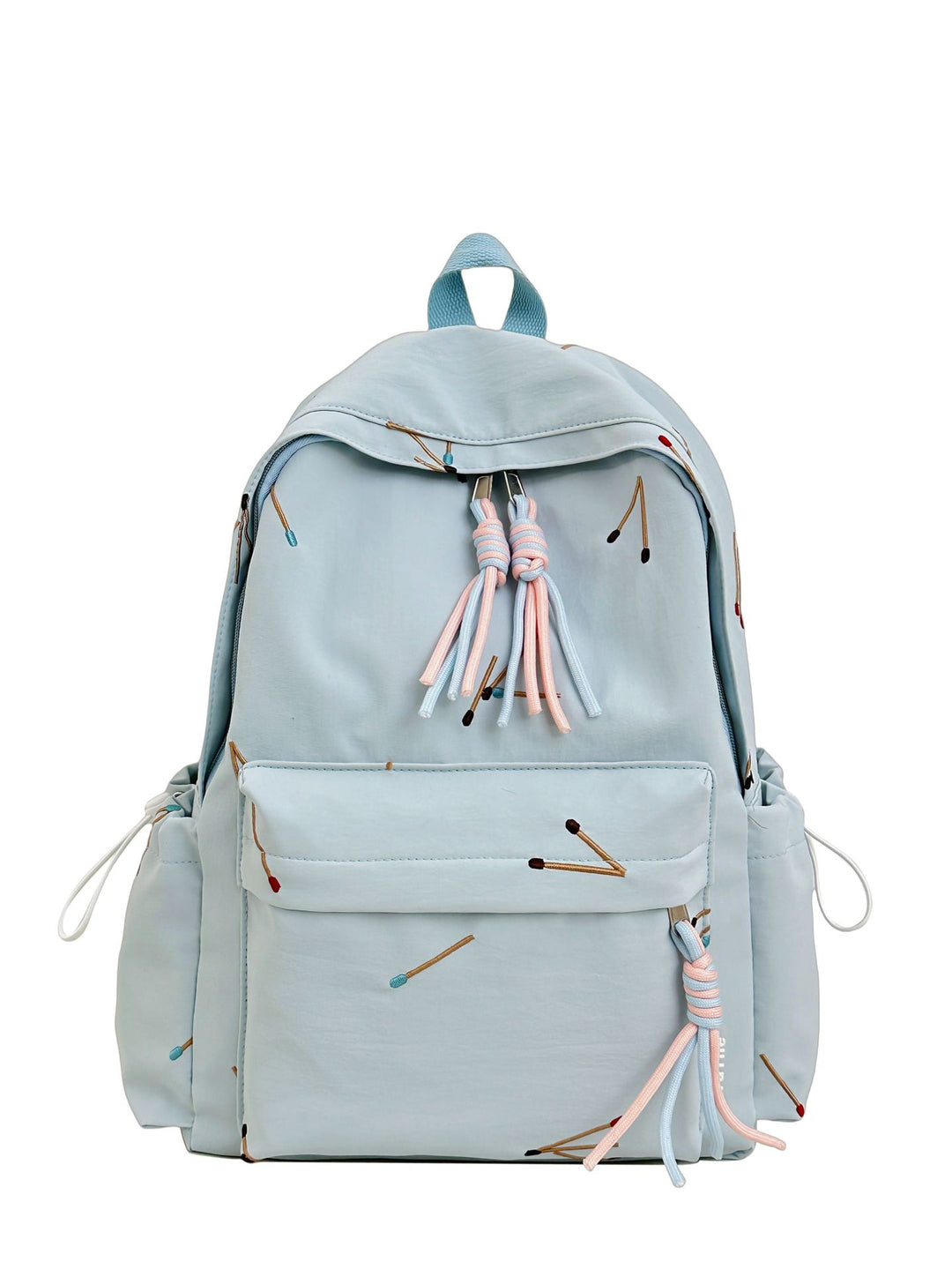 Embroidered Casual Backpack Bowlift