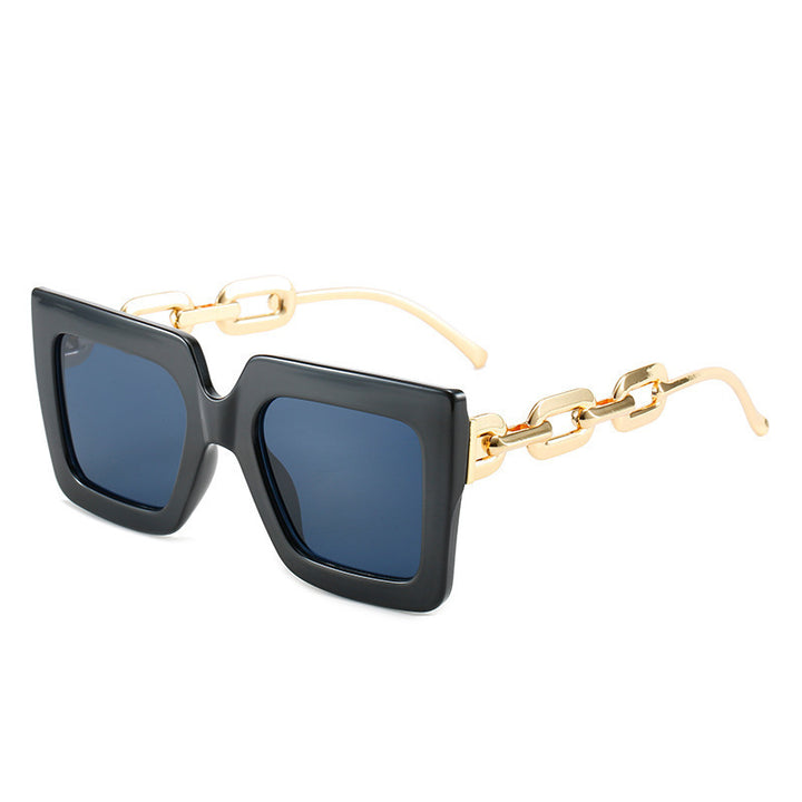 Retro Square Frame Sunglasses Bowlift