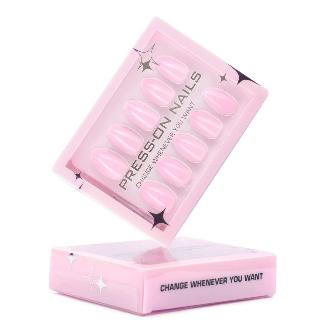 Artificial press-on nails with interchangeable designs Bowlift