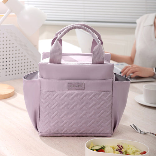 Stylish Woven Handbag Bowlift