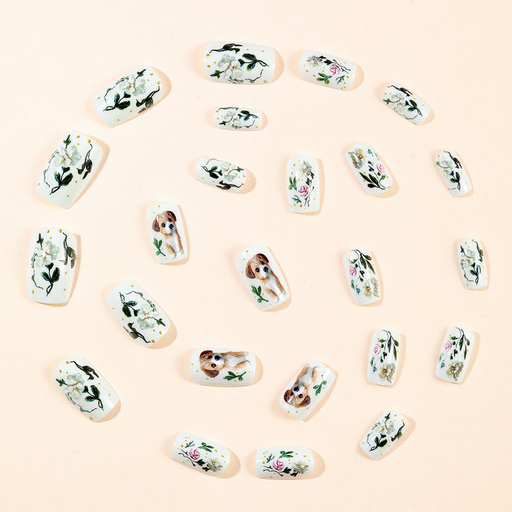 Decorative Pet-Themed Nail Art Bowlift