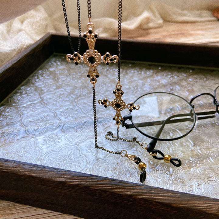 Elegant Necklace with Artificial Stone Pendants Bowlift