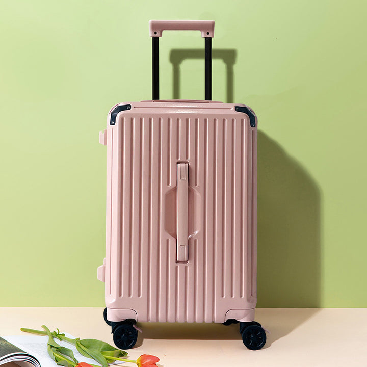 Unisex Modern Hard Shell Rolling Suitcase Bowlift