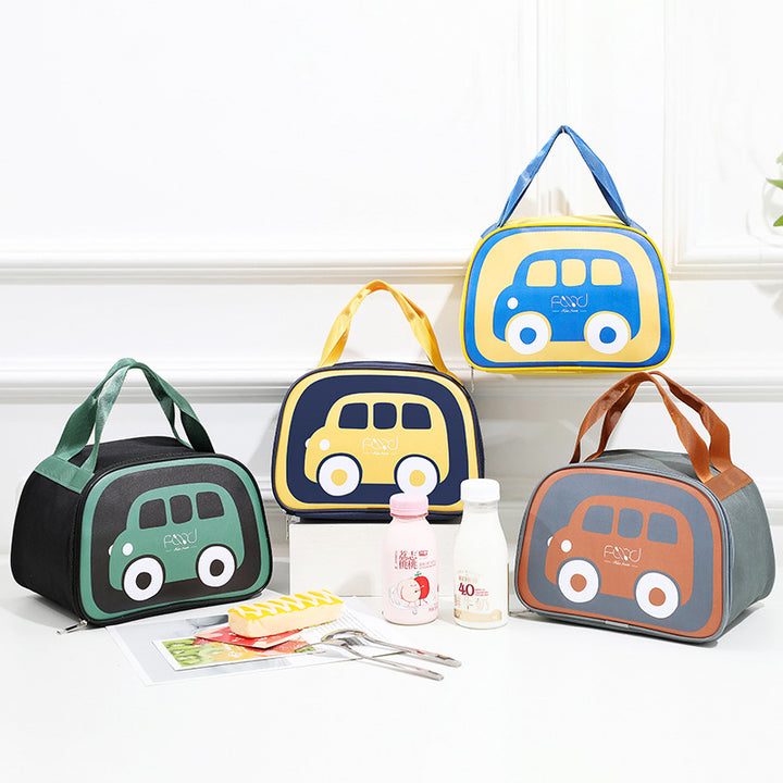 Insulated Lunchbox with Fun Vehicle Design Bowlift