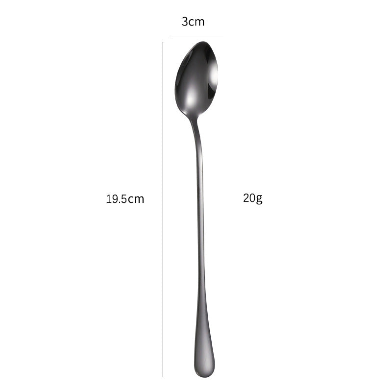 Elegant teaspoon with polished gold surface Bowlift