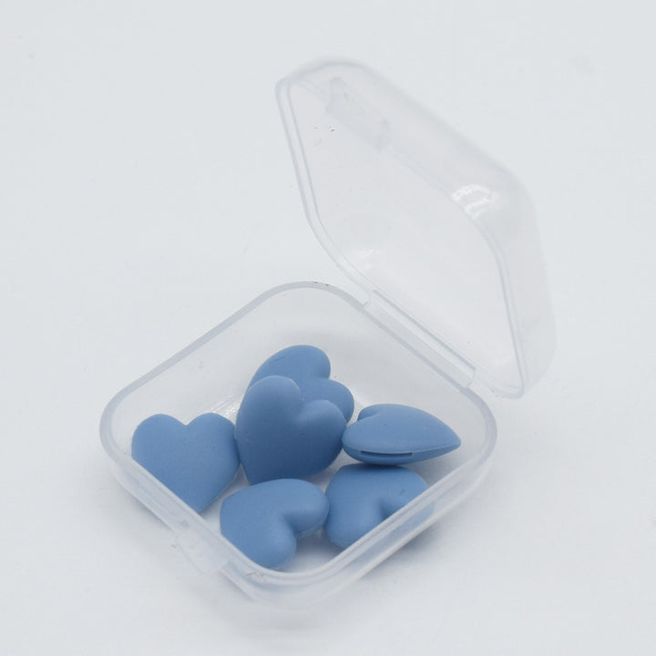 Heart-Shaped Silicone Keychain Holders Bowlift
