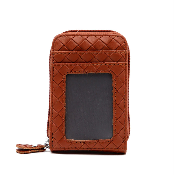 Zippered RFID Blocking Card Holder