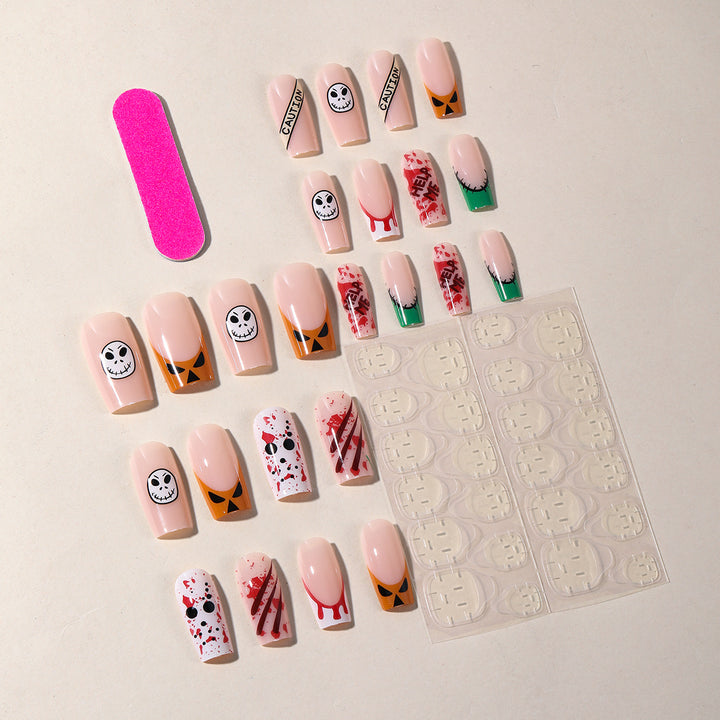 Spooky Themed 3D Nail Art Extensions Bowlift