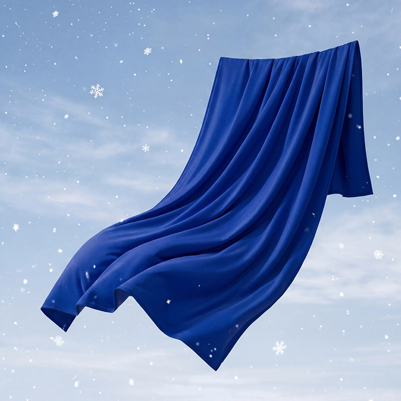 Unisex nan thermoregulating cashmere look cuddly blanket made of microfiber extra large Bowlift