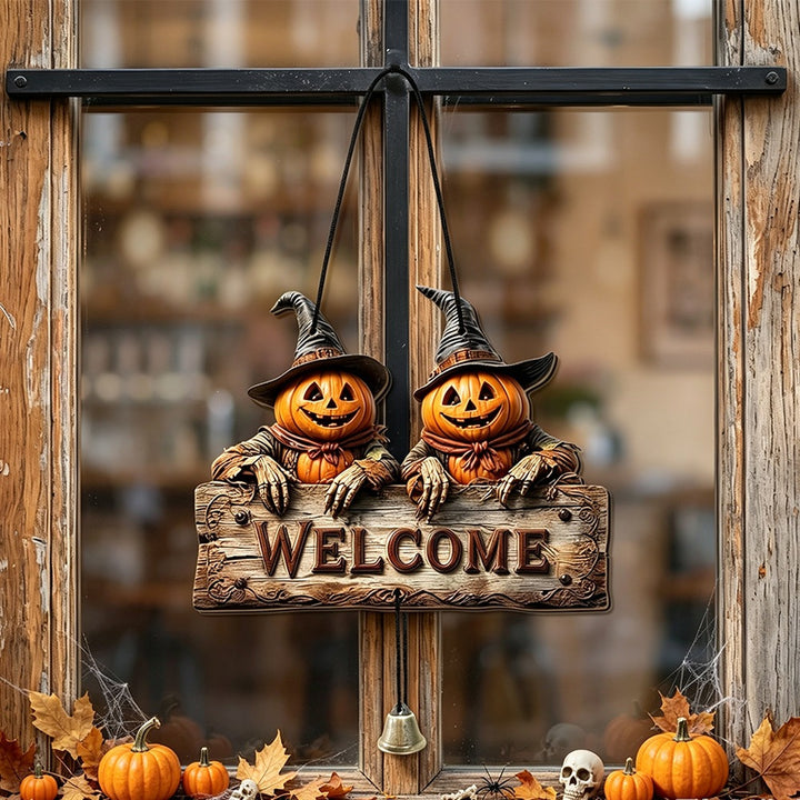 Creepy Welcome Sign Decor Bowlift