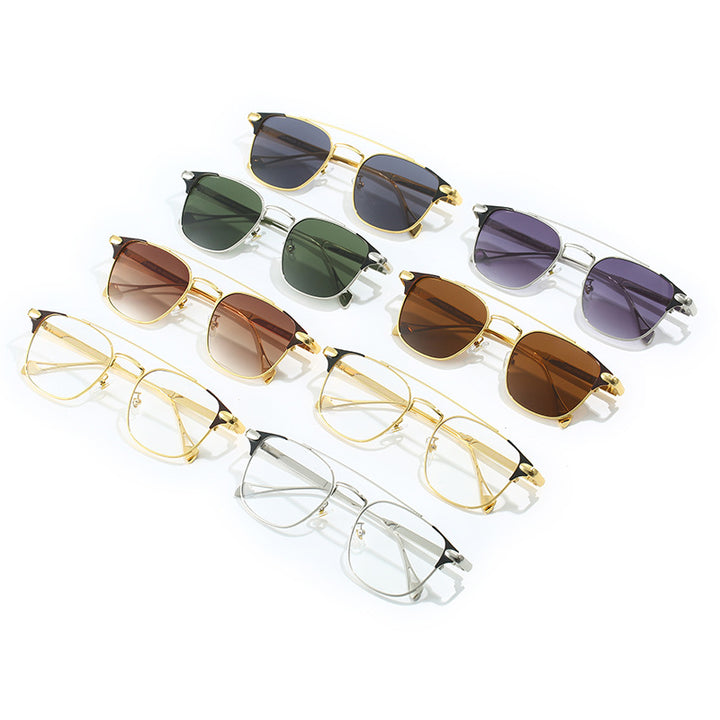 Women's fashion half-frame glasses Bowlift