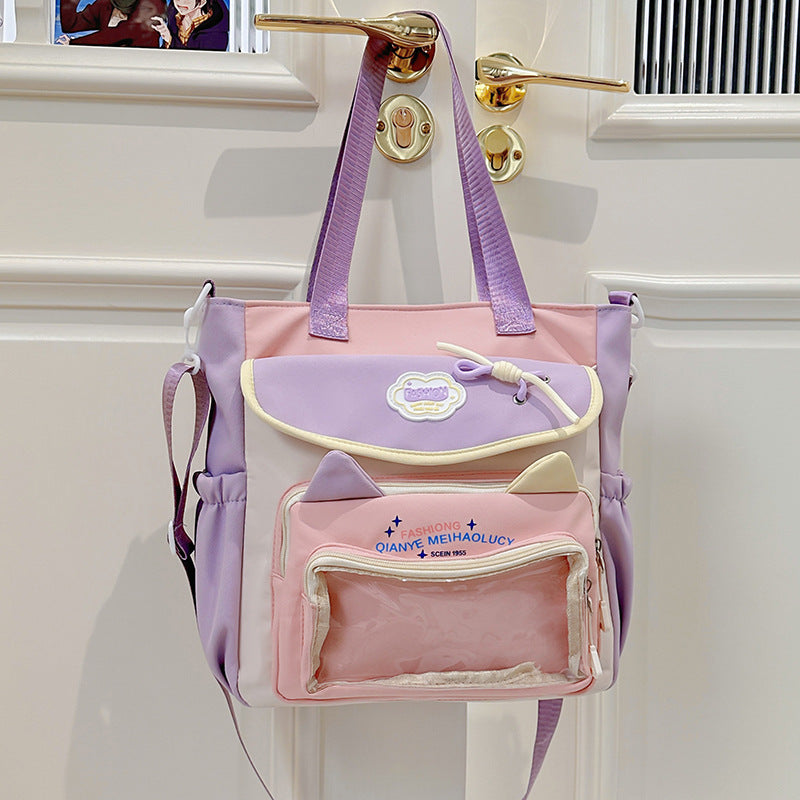 Multi-Functional Cat Ear Backpack