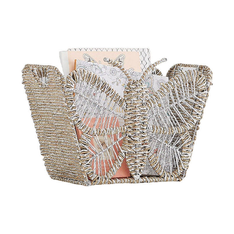 Decorative storage basket with butterfly design Bowlift