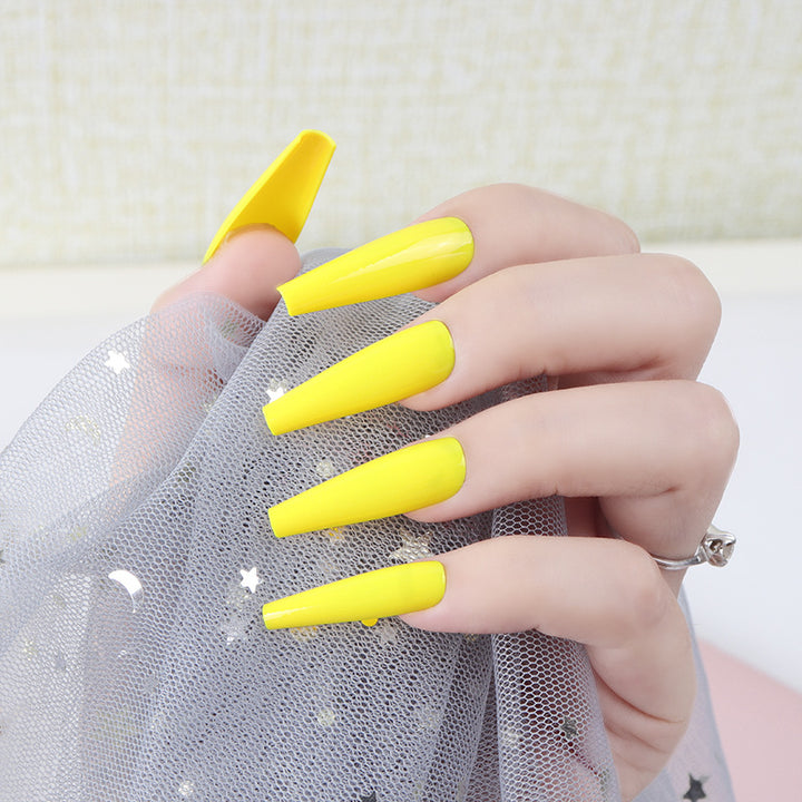 Vibrant Stiletto Press-On Nails Bowlift