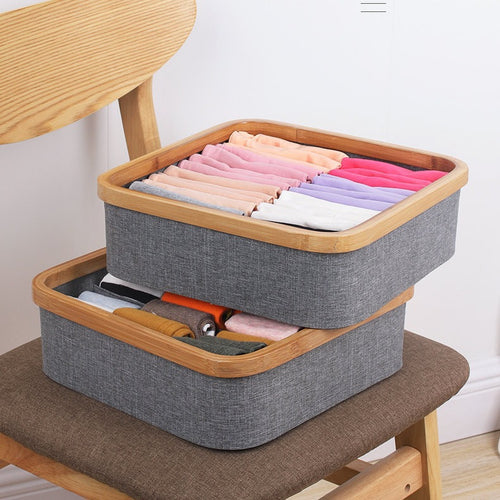 Practical storage basket with compartments Bowlift