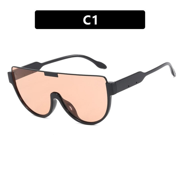 Women's Sporty Protective Goggles with Futuristic Design Bowlift