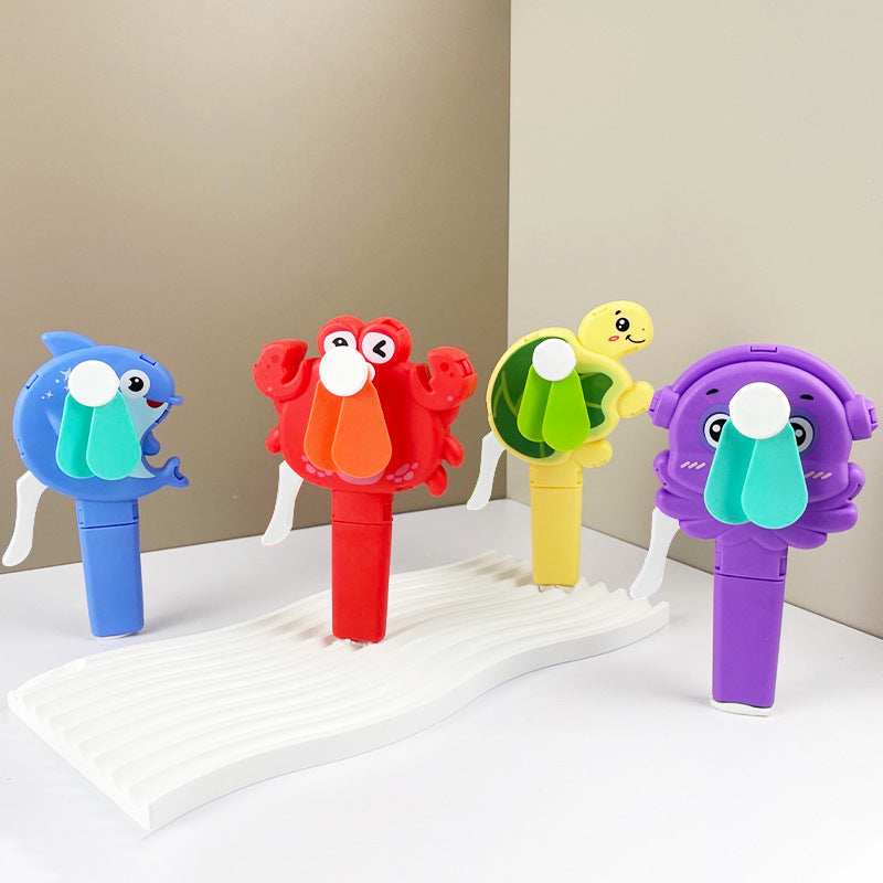 Women's Handheld Fan in Animal Design Bowlift