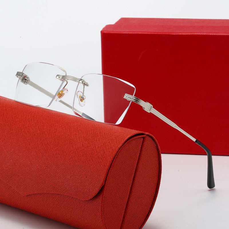 Ladies exclusive geometric sunglasses with luxury metal frame and polarized lenses Bowlift